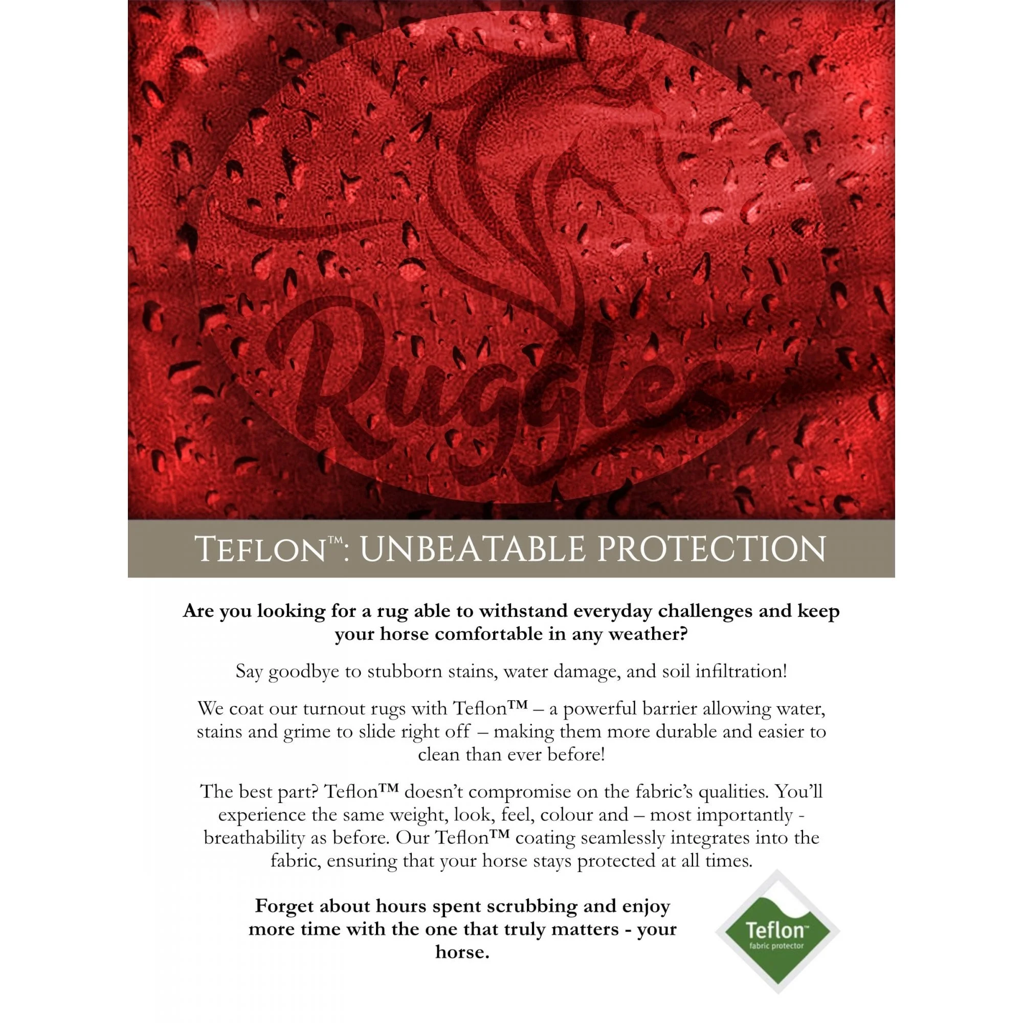 100g Standard V2 Turnout Rug - Image 9