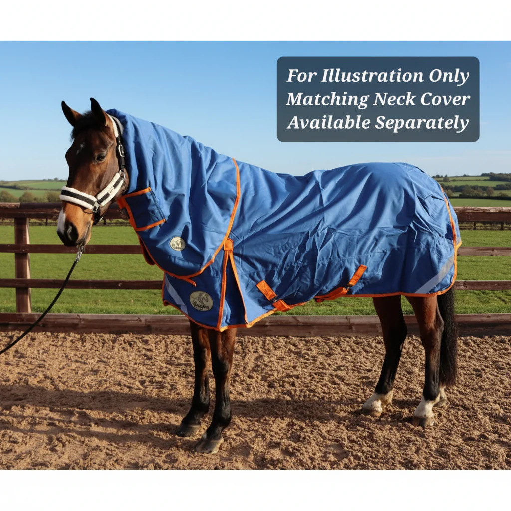 200g Middleweight 1200D V2 Standard Turnout Rug - Image 7
