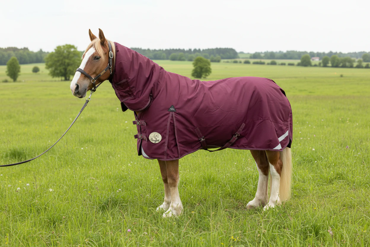 400g Heavyweight Combo 1200D Turnout Rug - Image 3