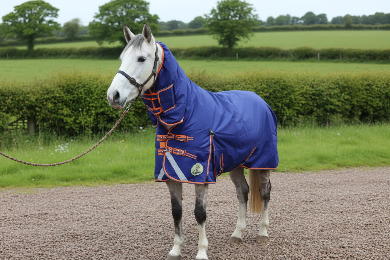 400g Heavyweight Combo 1200D Turnout Rug - Image 5
