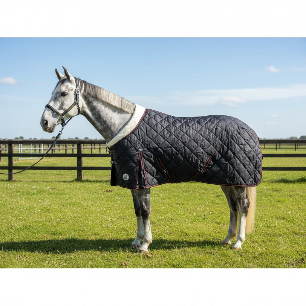 400g Heavyweight Stable Rug With Fleece Collar - Image 3