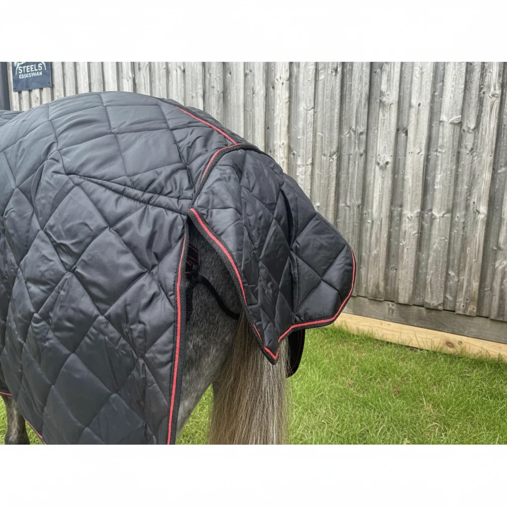 400g Heavyweight Stable Rug With Fleece Collar - Image 4