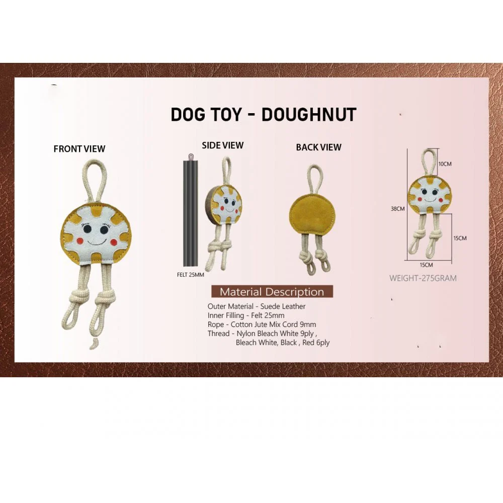 Dog Toy - Doughnut - Image 7