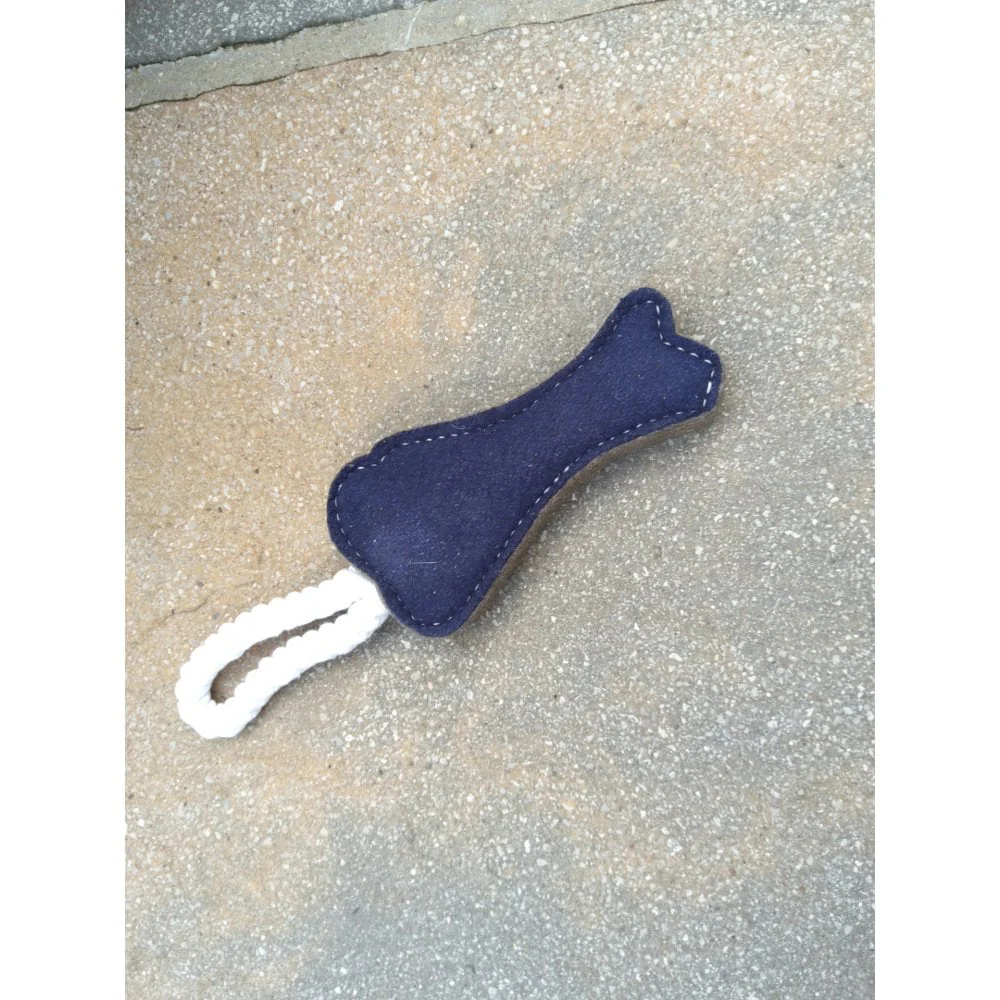 Dog Toy - Fabric Bone - Image 4