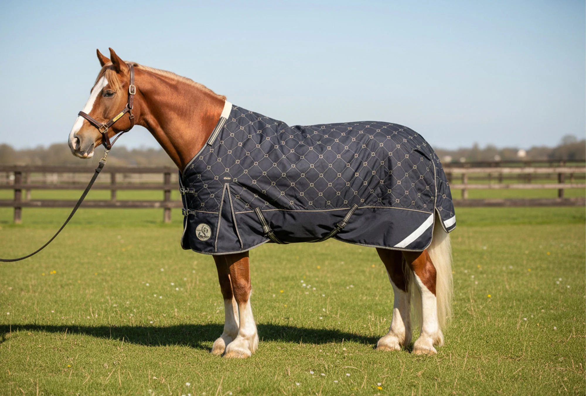 Heavy Horse 70g 1200D V2 Turnout Rug - Image 3