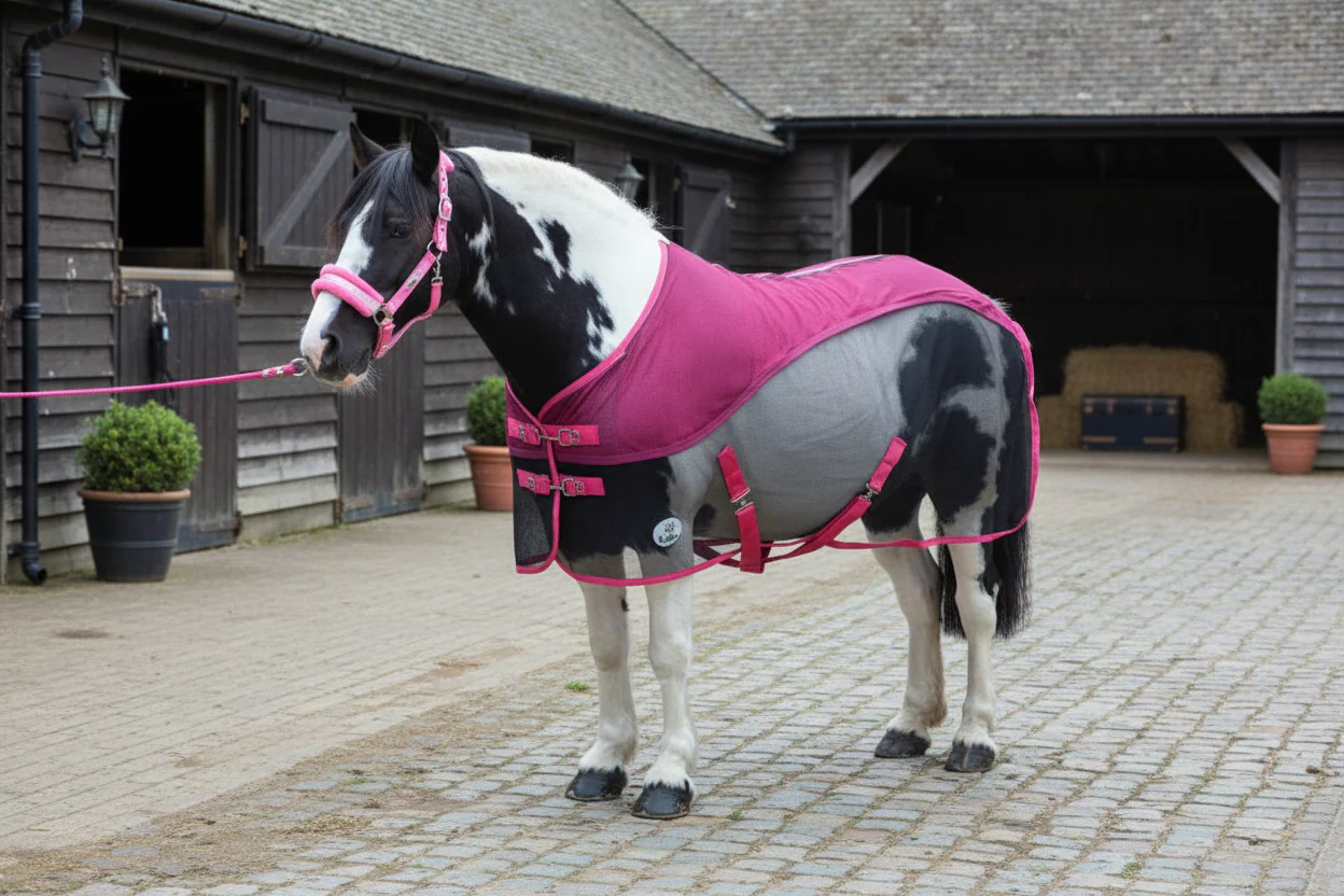 Heavy Horse Mesh Cooler Rug - Image 3