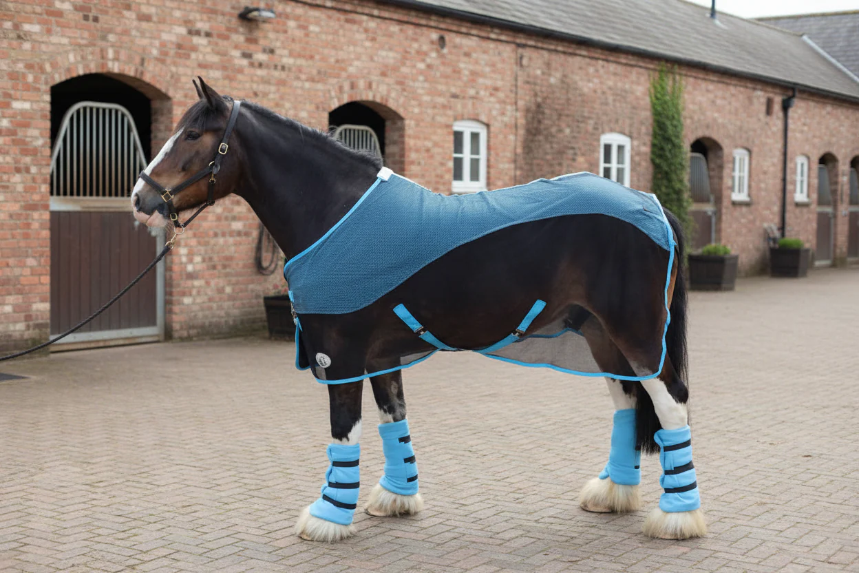 Heavy Horse Mesh Cooler Rug - Image 4