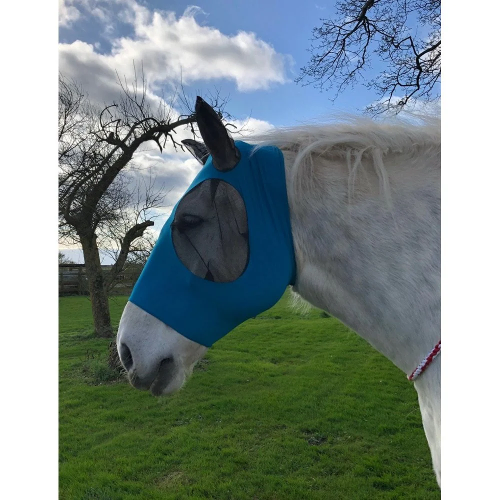 Heavy Horse Pull On Lycra Fly Mask - Image 6