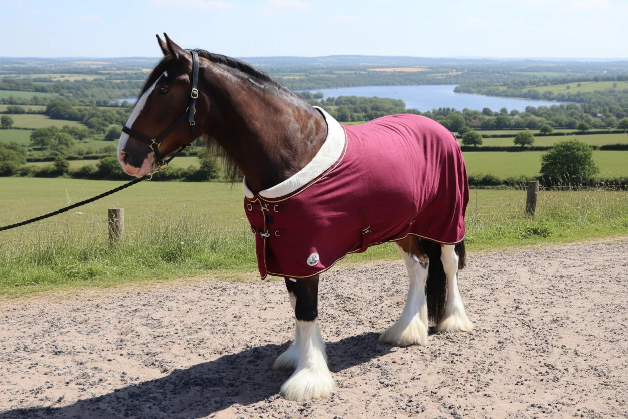 Heavy Horse Show Fleece Rug - Image 4