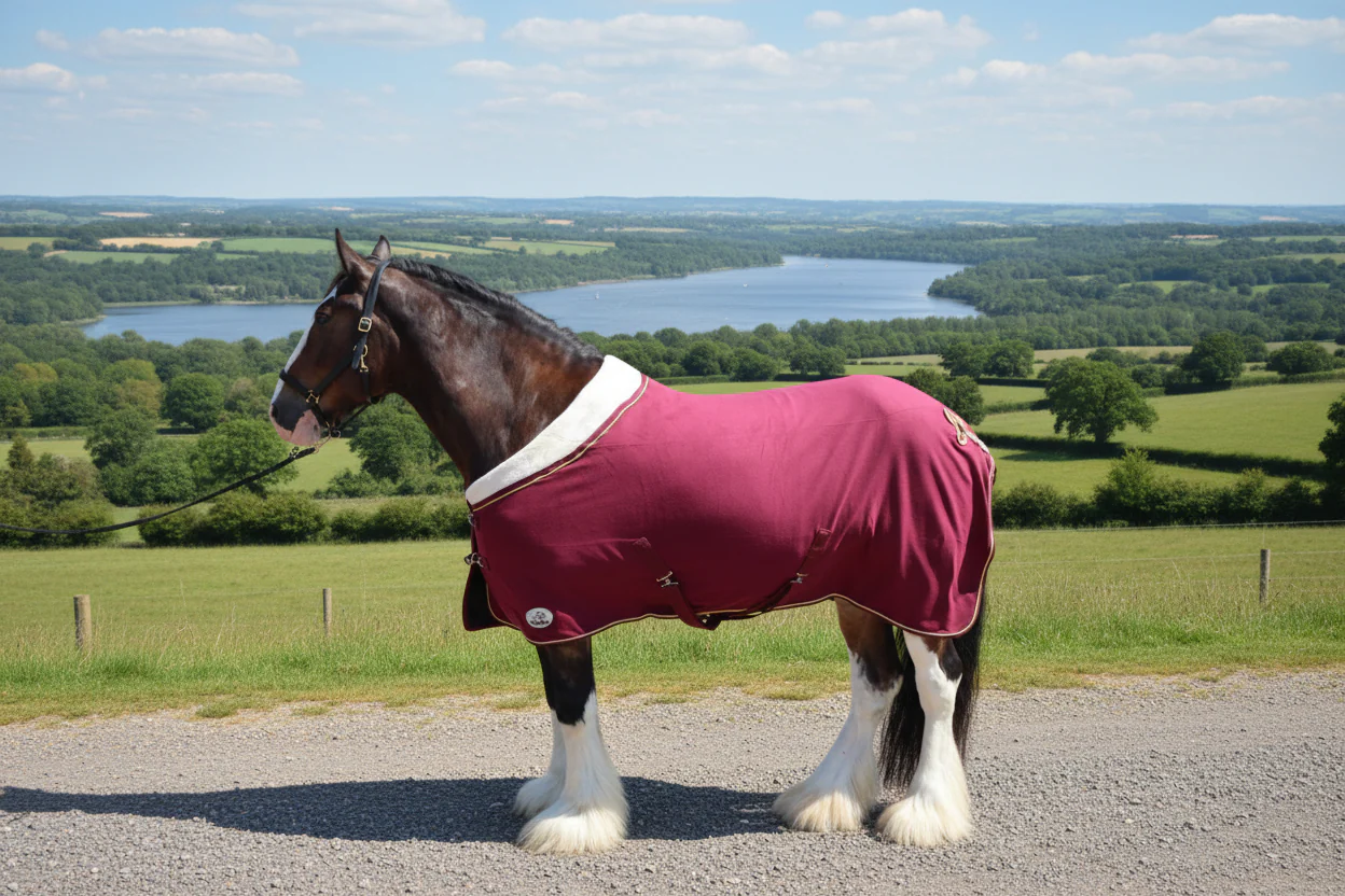 Heavy Horse Show Fleece Rug - Image 6