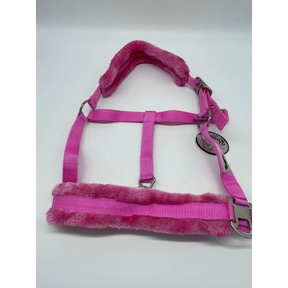 Horse and Pony Head Collar With Matching Fur - Image 10