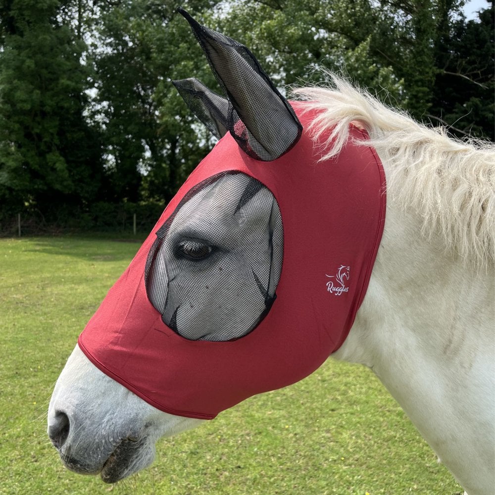 Horse And Pony Pull On Lycra Fly Mask - Image 4
