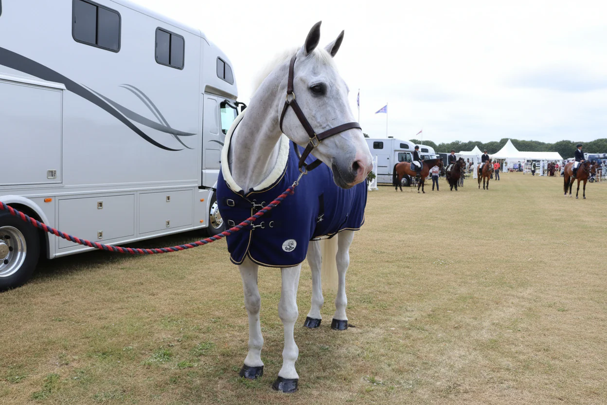 Horse and Pony Show Fleece Rug - Image 3