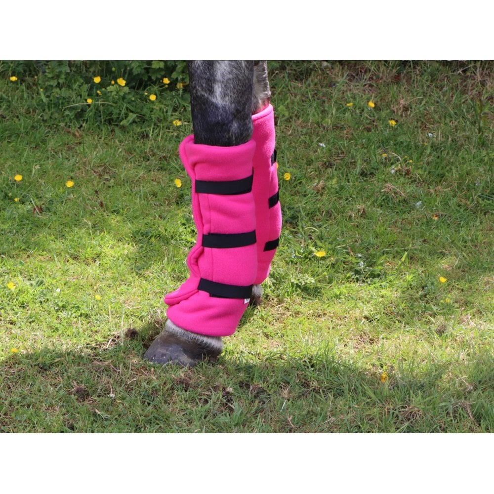 Horse/Pony Fleece Leg Wraps - Set of 4 - Image 3