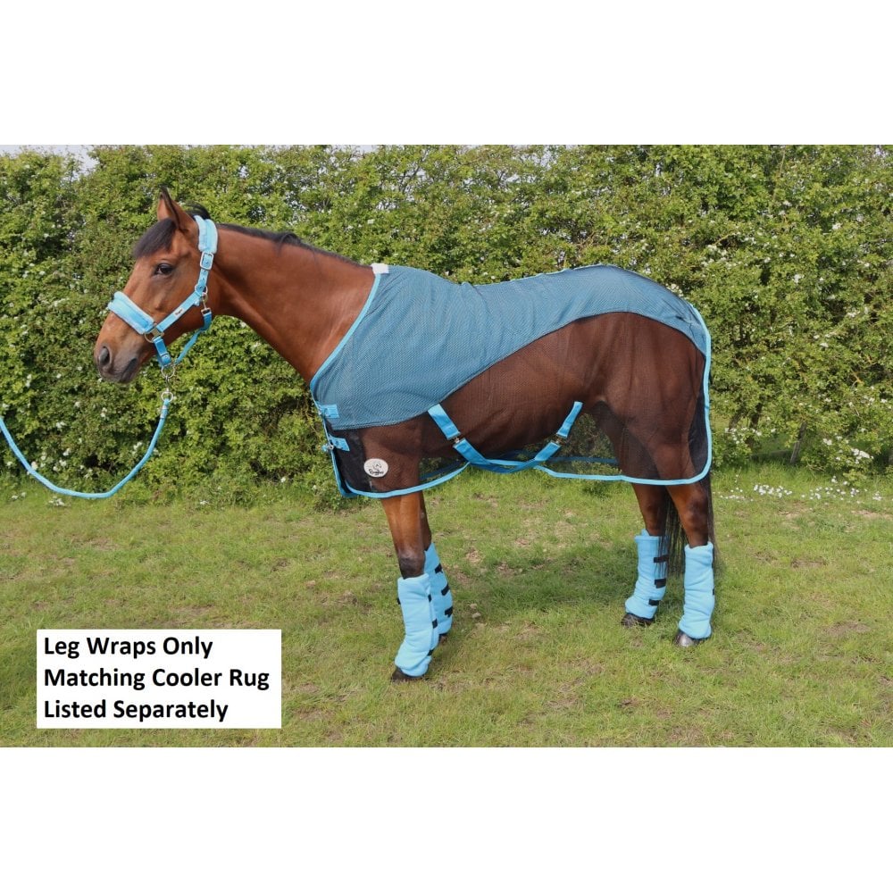 Horse/Pony Fleece Leg Wraps - Set of 4 - Image 6