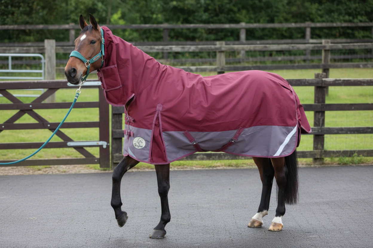 No Fill Lightweight Combo Turnout Rug - Image 3