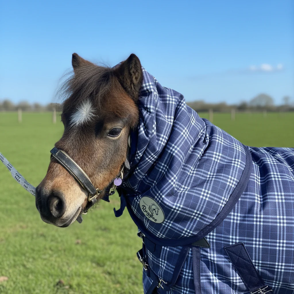 Shetland-Miniature-Donkey 280g V2 Neck Cover Only (Matching Rug Available Separately)