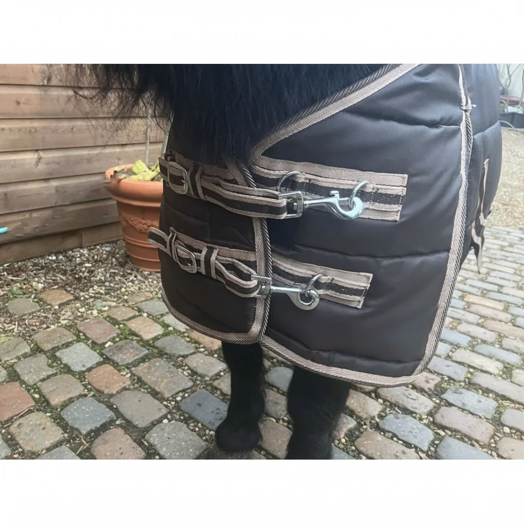 Shetland-Miniature-Donkey 300g Stable Rug With Detachable Neck - Image 4