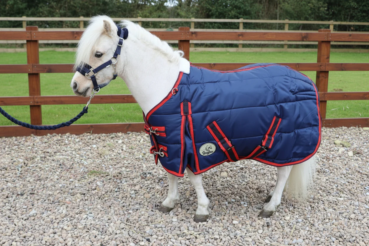 Shetland-Miniature-Donkey 400g Stable Rug With Detachable Neck - Image 3