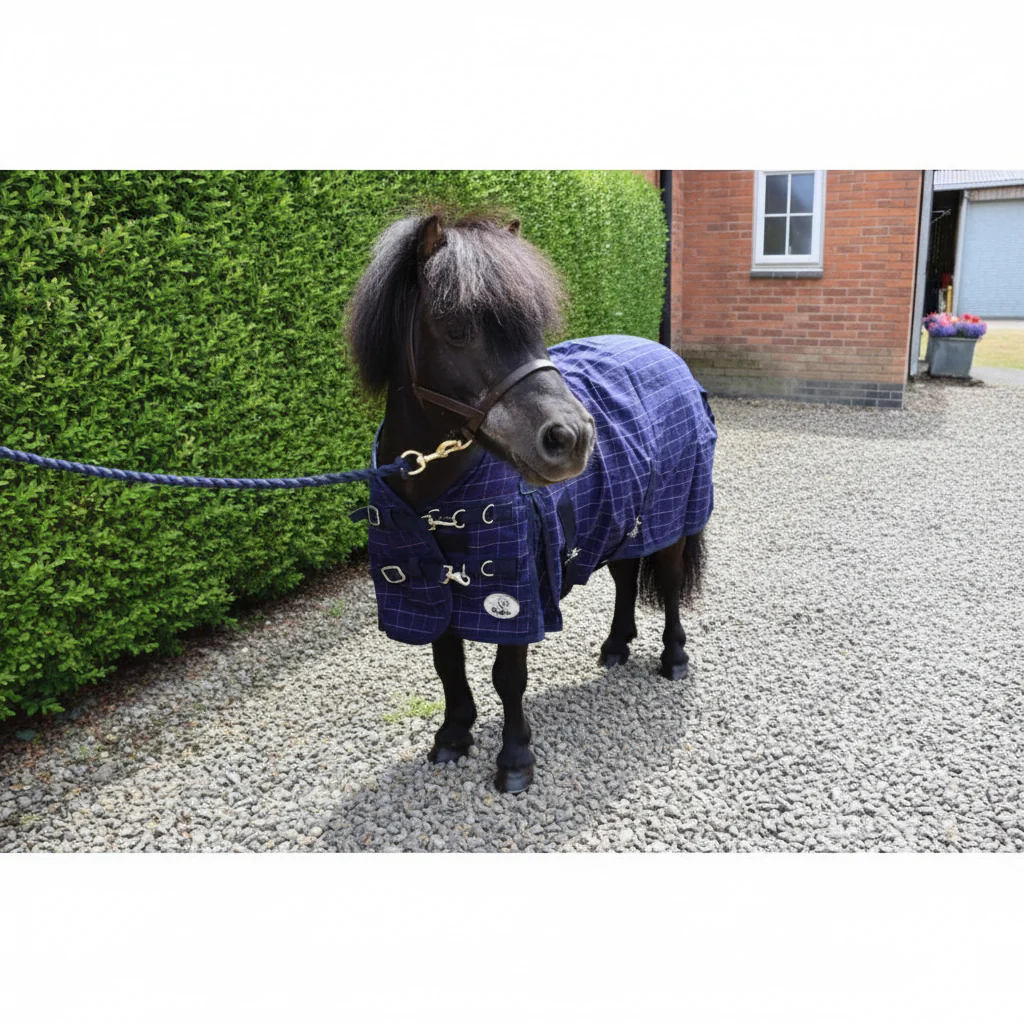 Shetland-Miniature-Donkey Cotton Sheet - Image 3