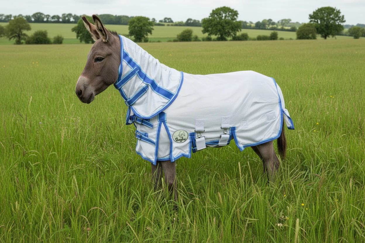 Shetland-Miniature-Donkey Fly Rug & Neck - Image 3