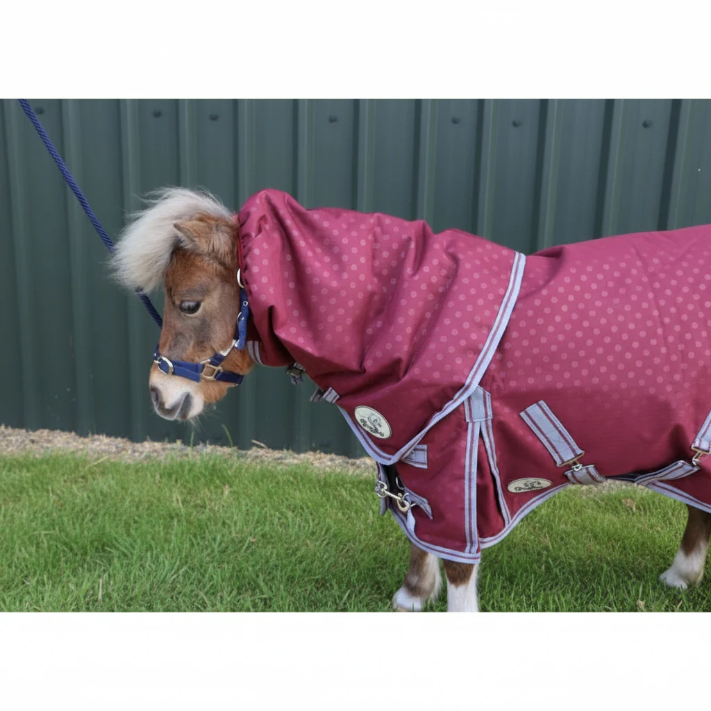 Shetland-Miniature-Donkey-Section A 100g V2 Neck Cover Only (Matching Rug Available Separately) - Image 3
