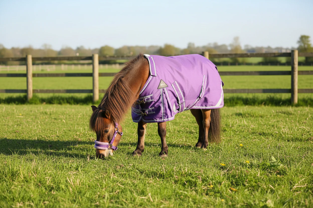 Shetland-Miniature-Donkey-Section A 50g V2 Turnout Rug - Image 6