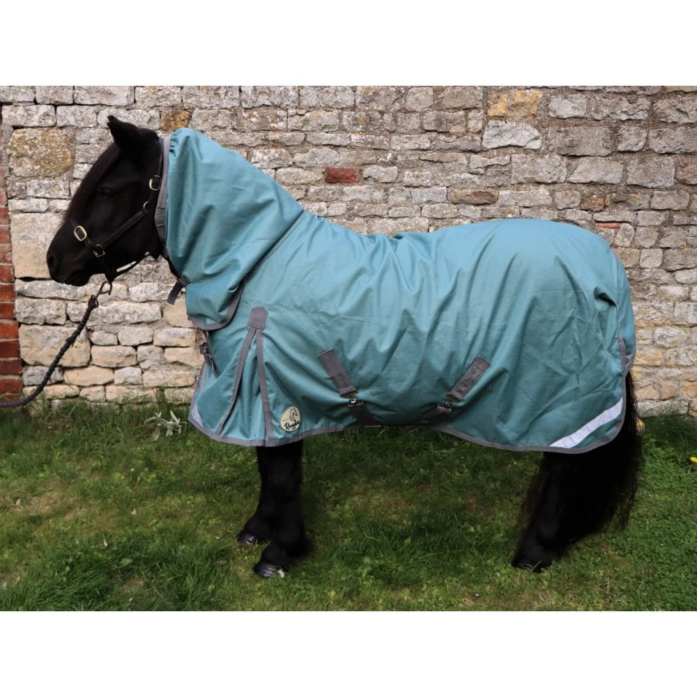 Shetland-Miniature-Donkey-Section A Lightweight No Fill Combo Turnout Rug - Clearance - Image 5