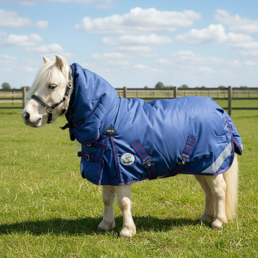 Shetland-Miniature-Donkey-Section A Middleweight 280g Combo Turnout Rug - Image 3