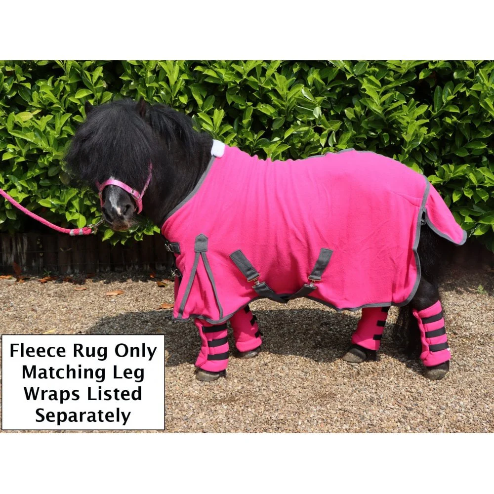 Shetland-Miniature-Donkey-Section A Polar Fleece Rug - Image 6