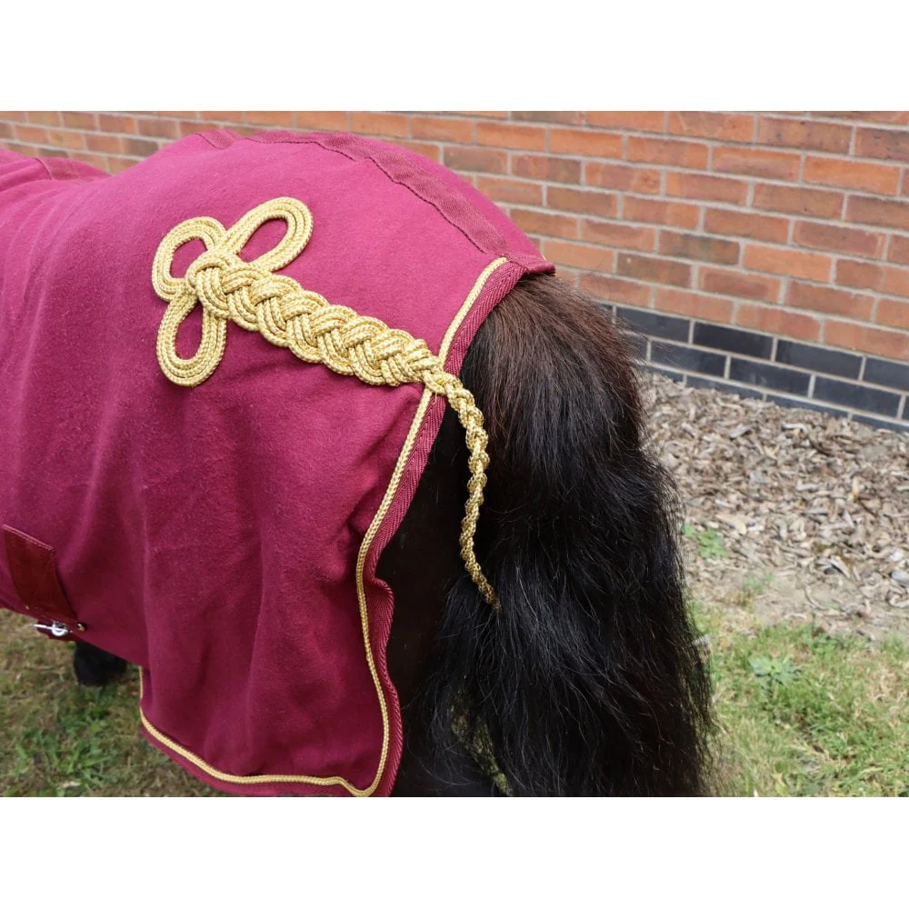 Shetland-Miniature-Donkey-Section A Show Fleece Rug - Image 6