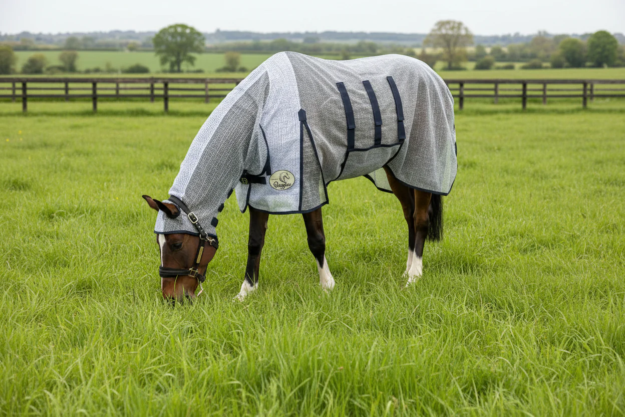 Ultra Light Combo Fly Rug With Ear Holes-V2 - Image 4