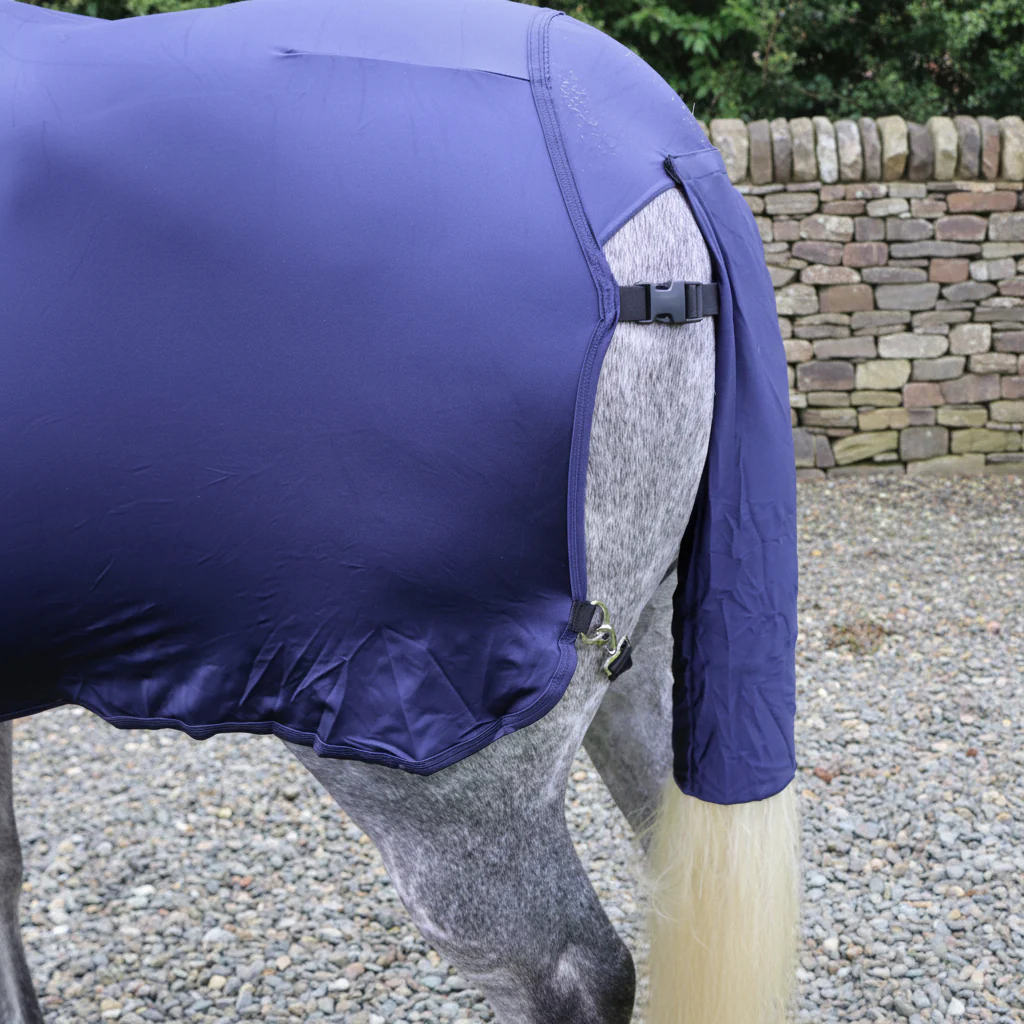 Water Repellent Lycra Body Suit With Tail Sleeve And Full Length Zip - Image 3