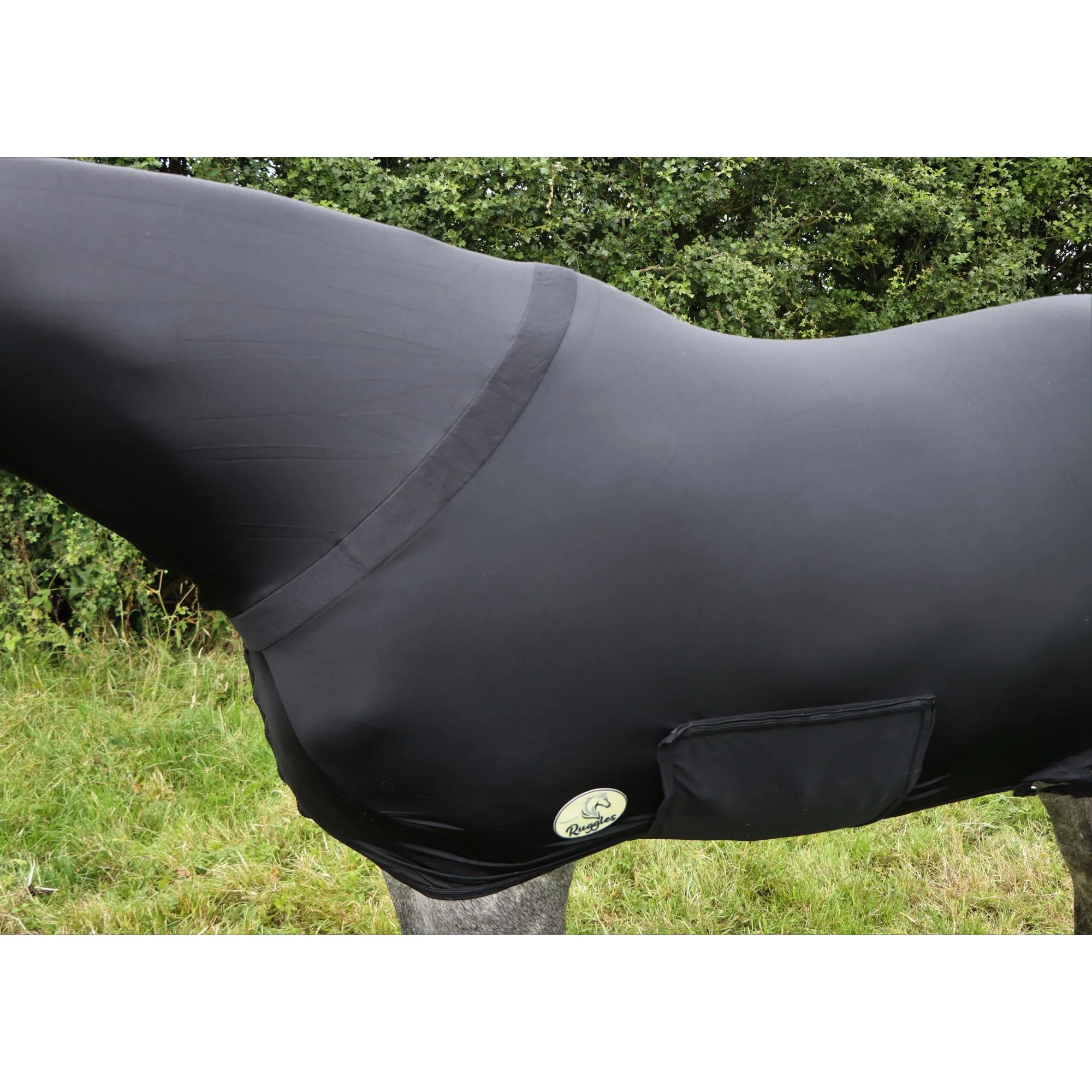 Water Repellent Lycra Body Suit With Tail Sleeve And Full Length Zip - Image 6
